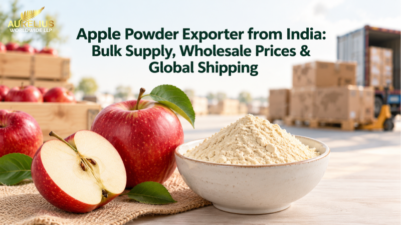Apple Powder Exporter from India: Bulk Supply, Wholesale Prices & Global Shipping