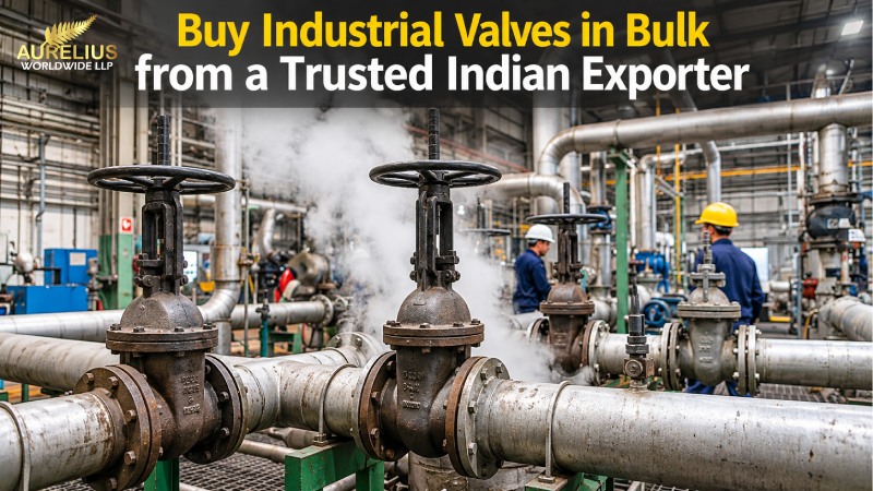 Buy Industrial Valves in Bulk from a Trusted Indian Exporter