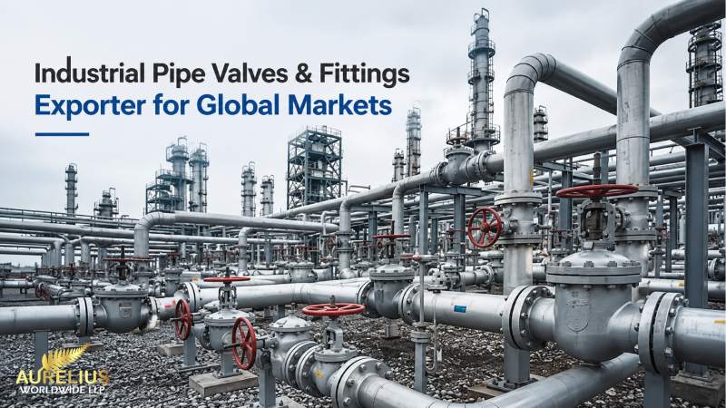 Industrial Pipe Valves & Fittings Exporter for Global Markets
