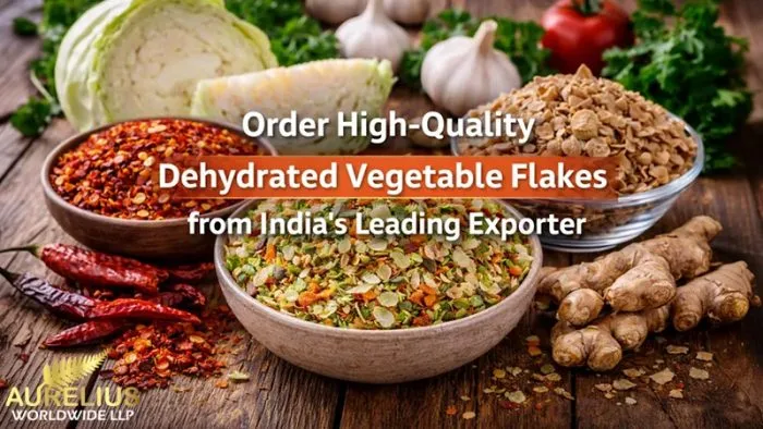 Order High-Quality Dehydrated Vegetable Flakes from India’s Leading Exporter